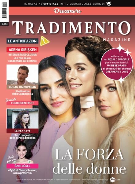 Dreamers – Settembre 2025 Cover