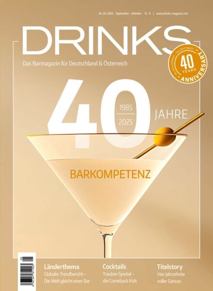 Drinks Germany – September-Oktober 2025 Cover