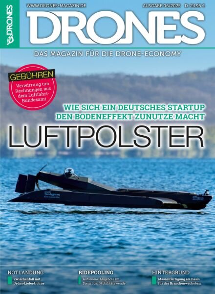 Drones – September 2025 Cover