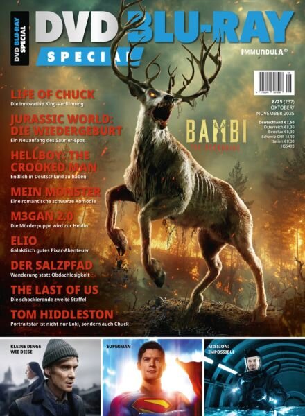 DVD Blu-Ray Special – Oktober-November 2025 Cover