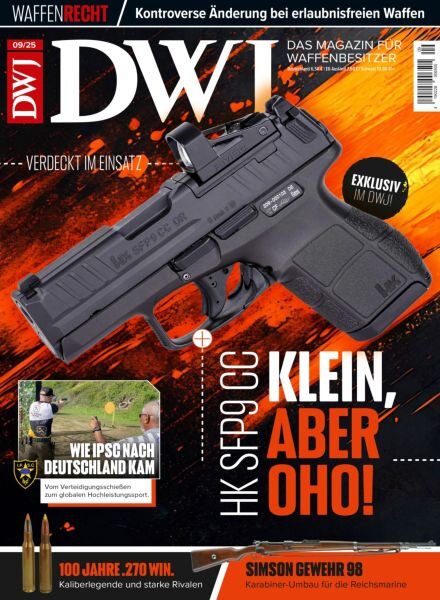 DWJ – September 2025 Cover