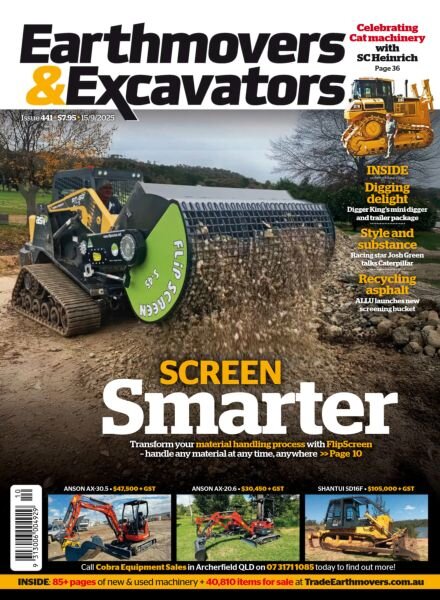 Earthmovers & Excavators – September 2025 Cover