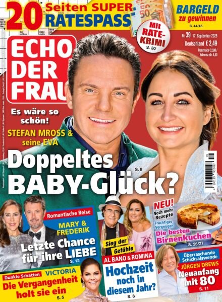 Echo der Frau – 17 September 2025 Cover