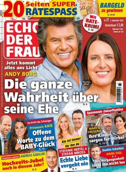 Echo der Frau – 3 September 2025 Cover