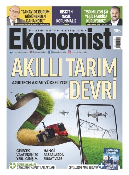 Ekonomist Turkiye – 13 Eylul 2025 Cover