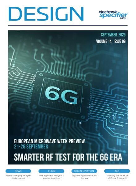 Electronic Specifier Design Magazine – September 2025 Cover