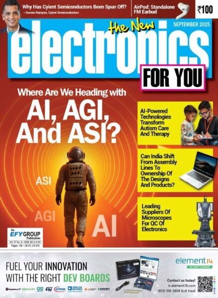 Electronics For You – September 2025 Cover