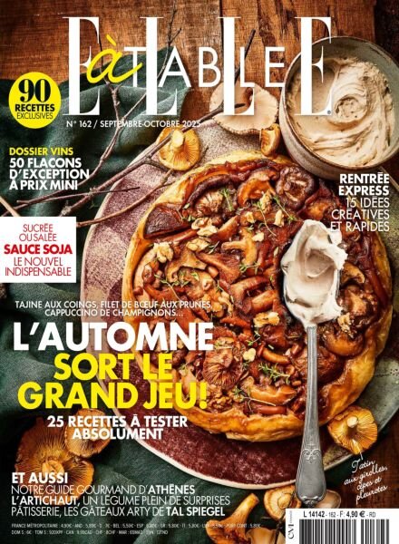 Elle a Table – Septembre-Octobre 2025 Cover