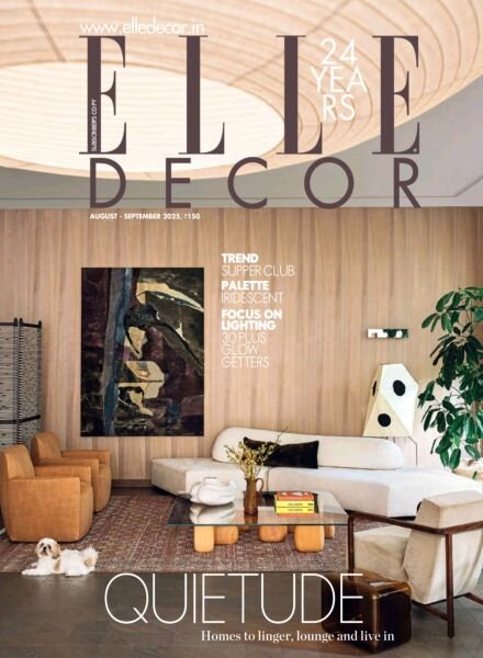 Elle Decor India – August-September 2025 Cover
