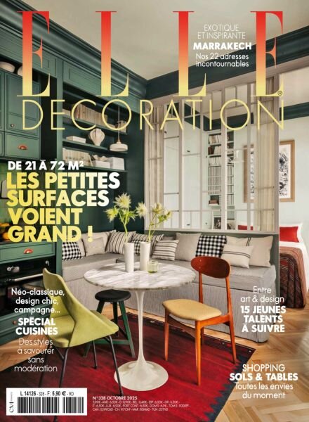 Elle Decoration France – Octobre 2025 Cover