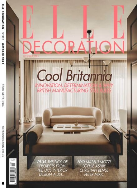Elle Decoration UK – October 2025 Cover