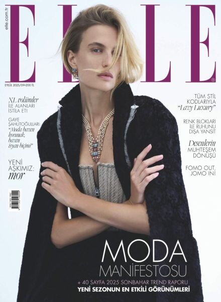 Elle Turkiye – 3 Eylul 2025 Cover