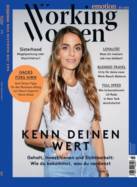 Emotion Working Women – September 2025 Cover