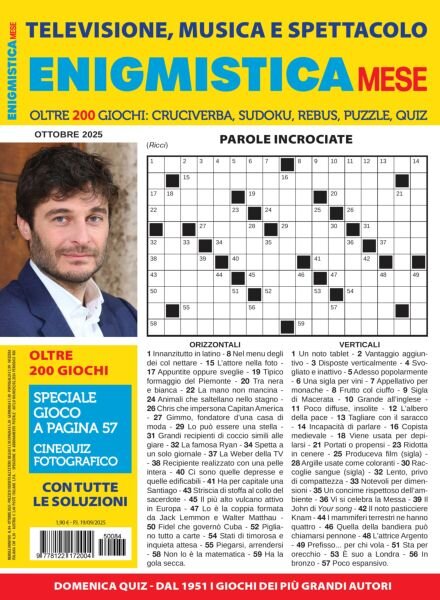 Enigmistica Mese – Ottobre 2025 Cover