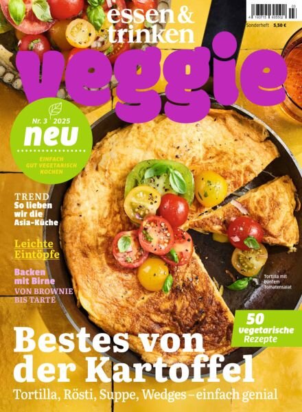 Essen&Trinken Veggie – Nr 3 2025 Cover