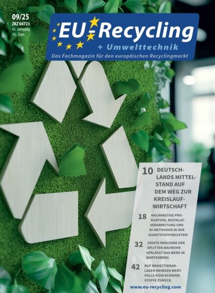 EU-Recycling – September 2025 Cover