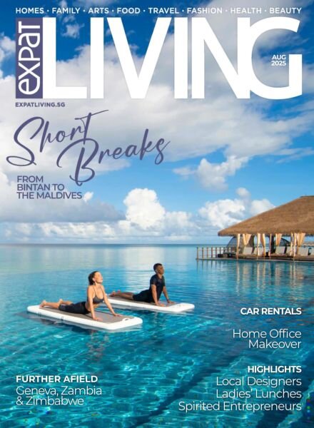 Expat Living Singapore – August 2025 Cover