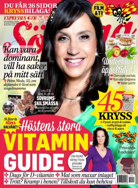 Expressen Sondag – 20 September 2025 Cover
