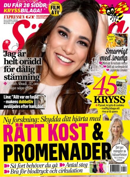 Expressen Sondag – 30 Augusti 2025 Cover