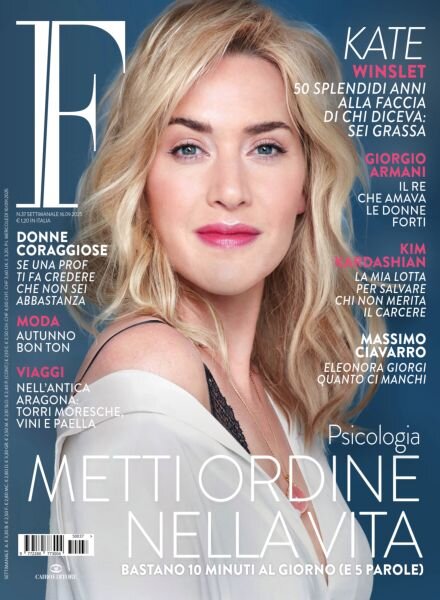 F – 16 Settembre 2025 Cover
