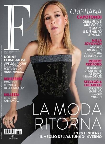 F – 30 Settembre 2025 Cover