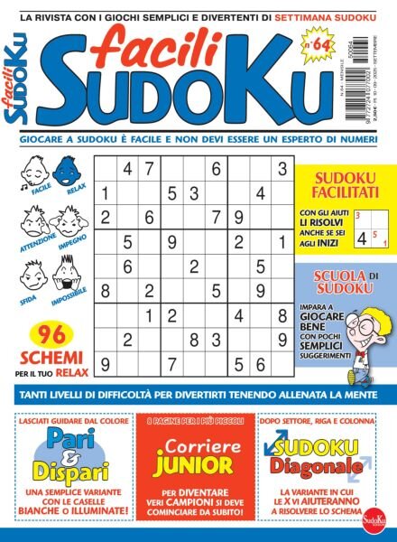 Facili Sudoku – Settembre 2025 Cover