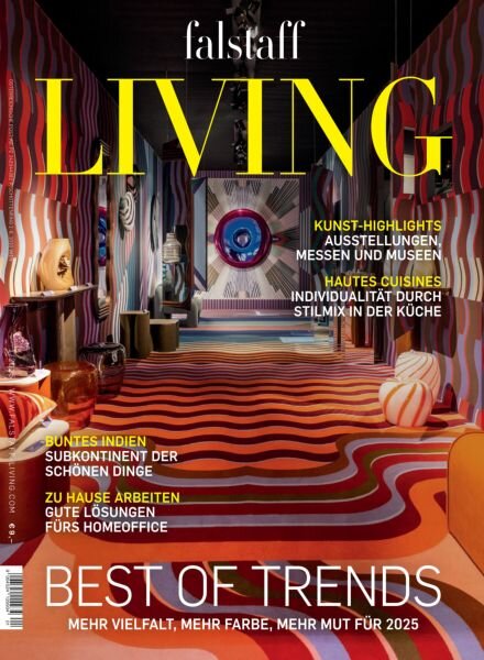 Falstaff Living – Nr 1 2025 Cover