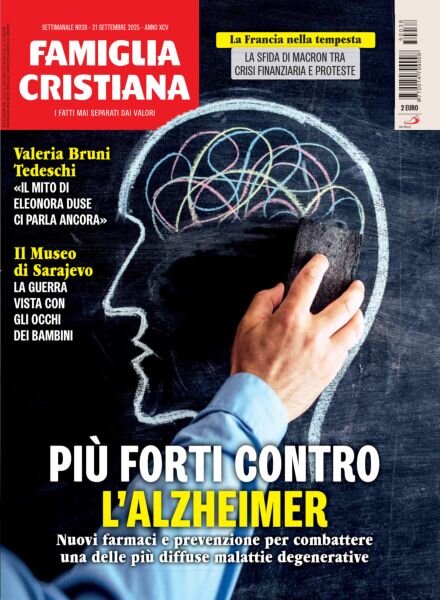 Famiglia Cristiana – 21 Settembre 2025 Cover