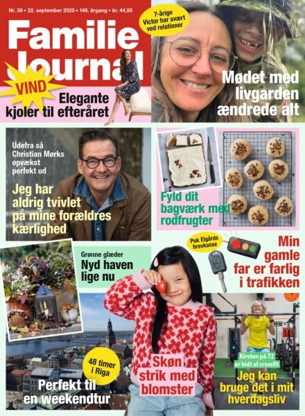 Familie Journal – 22 September 2025 Cover