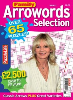 Family Arrowords Selection – August 2025
