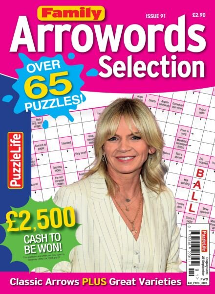 Family Arrowords Selection – August 2025 Cover