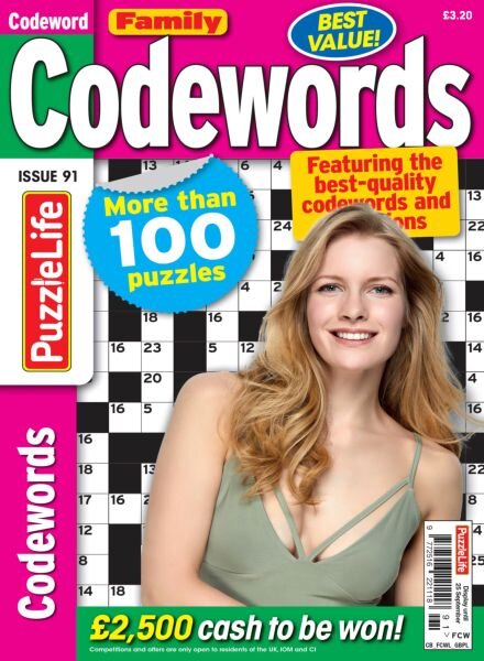 Family Codewords – August 2025 Cover