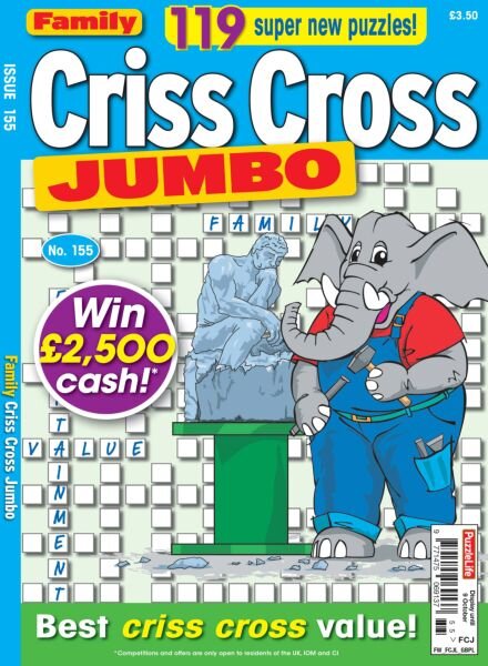 Family Criss Cross Jumbo – September 2025 Cover