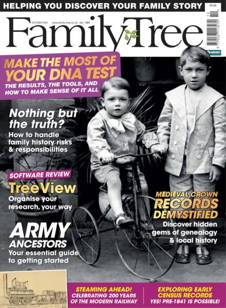Family Tree UK – October 2025 Cover