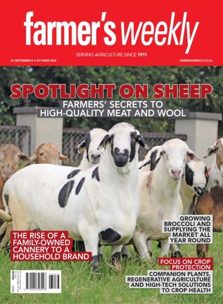 Farmer’s Weekly – 26 September – 3 October 2025 Cover