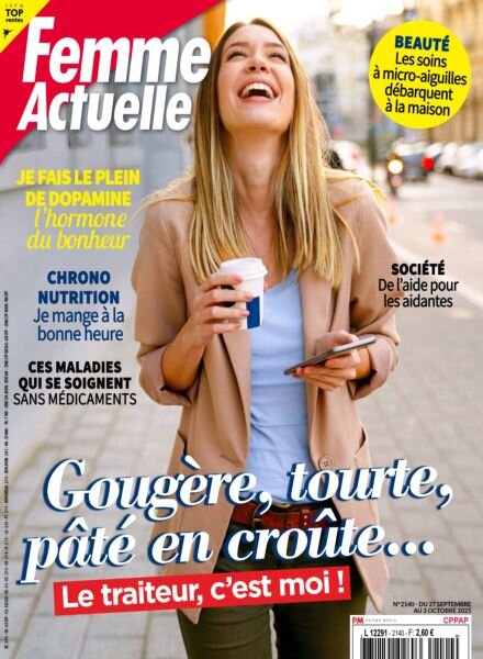 Femme Actuelle – 27 Septembre 2025 Cover