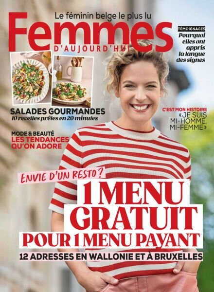Femmes D’Aujourd’Hui – 18 Septembre 2025 Cover