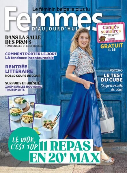Femmes D’Aujourd’Hui – 28 Aout 2025 Cover