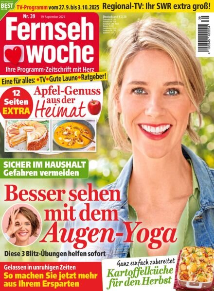 Fernsehwoche – 19 September 2025 Cover