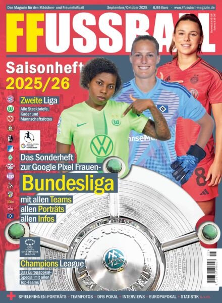 FFussball Magazin – September-Oktober 2025 Cover