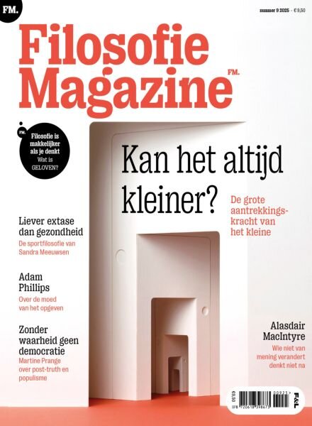 Filosofie Magazine – September 2025 Cover
