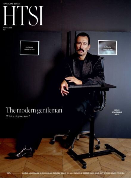 Financial Times How to Spend It – 20 September 2025 Cover