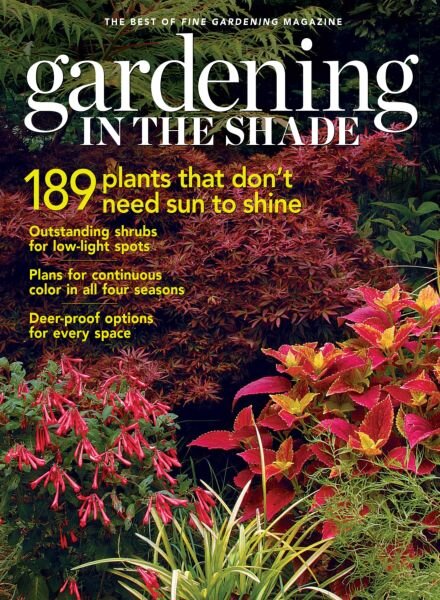 Fine Gardening – Gardening in the Shade 2022 Cover