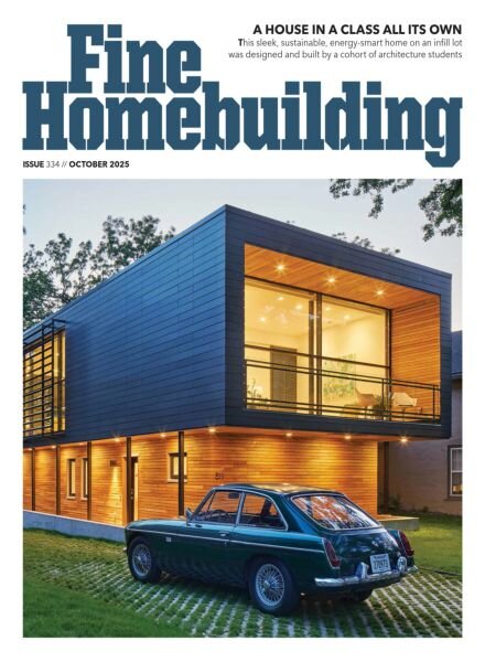 Fine Homebuilding – October 2025 Cover