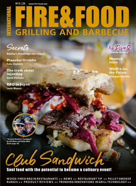 Fire & Food English Edition – Issue 2 2025 Cover