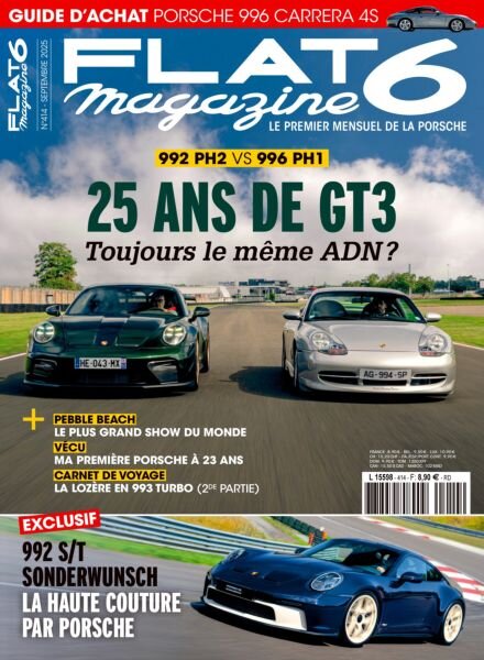 Flat 6 Magazine – Septembre 2025 Cover