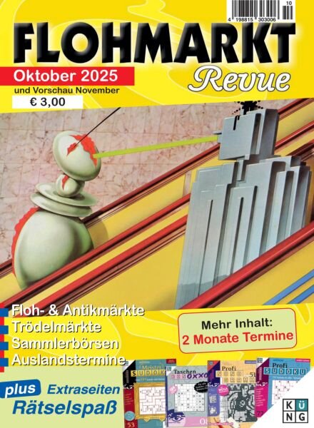 Flohmarkt Revue – Oktober 2025 Cover