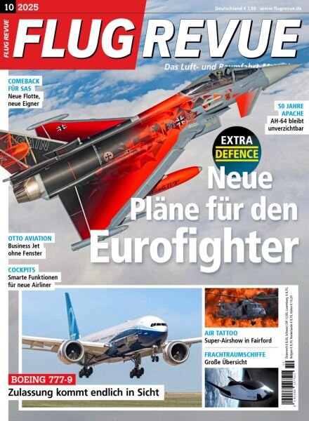 Flug Revue – Oktober 2025 Cover