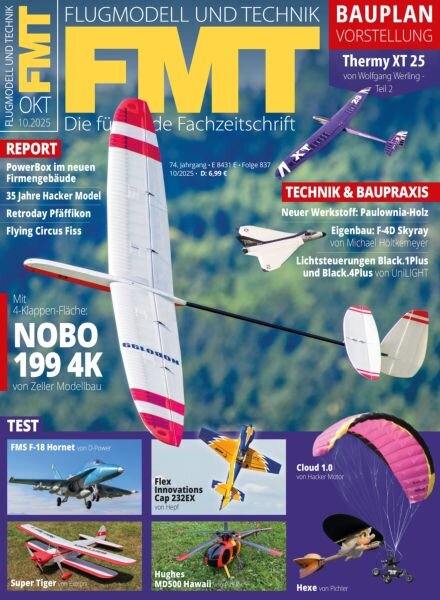 FMT Flugmodell und Technik – Oktober 2025 Cover