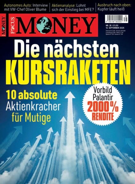Focus Money – 12 September 2025 Cover
